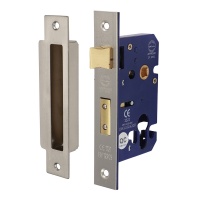 Euro Sashlock - Satin Nickel 66mm